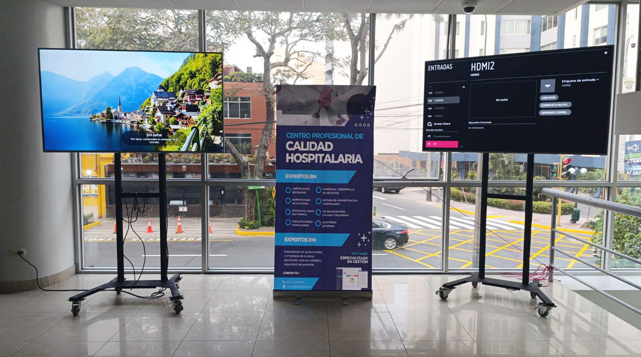 Alquiler de televisore LED de 65 pulgadas en Lima