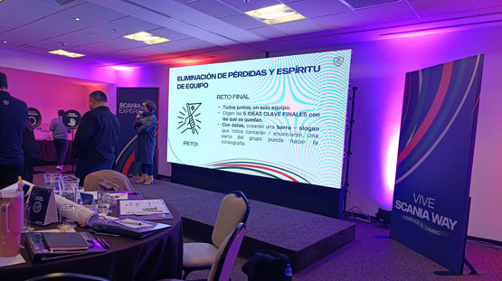 Alquiler de pantallas LED 4x2 mts