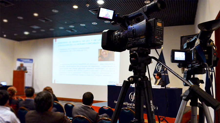 Servicio de filmación de exposiciones en Lima