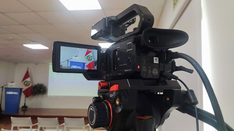 Servicio de filmación y circuito cerrato de tv para congresos en Lima