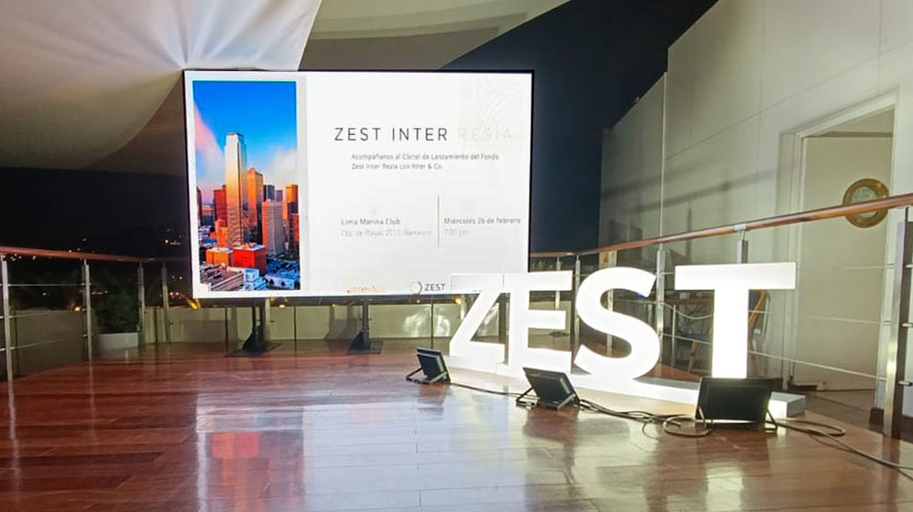 Alquiler de pantallas LED 3x2 mts para Outdoor