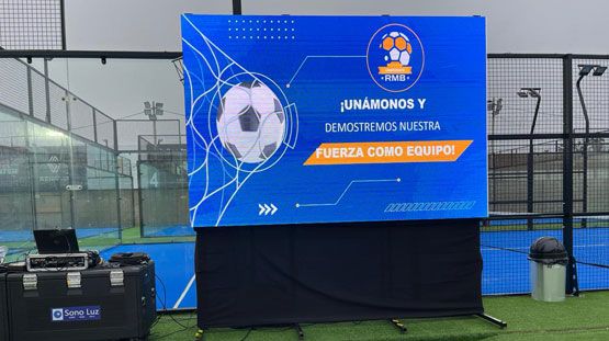 Alquiler de pantallas LED de 3x3 mts