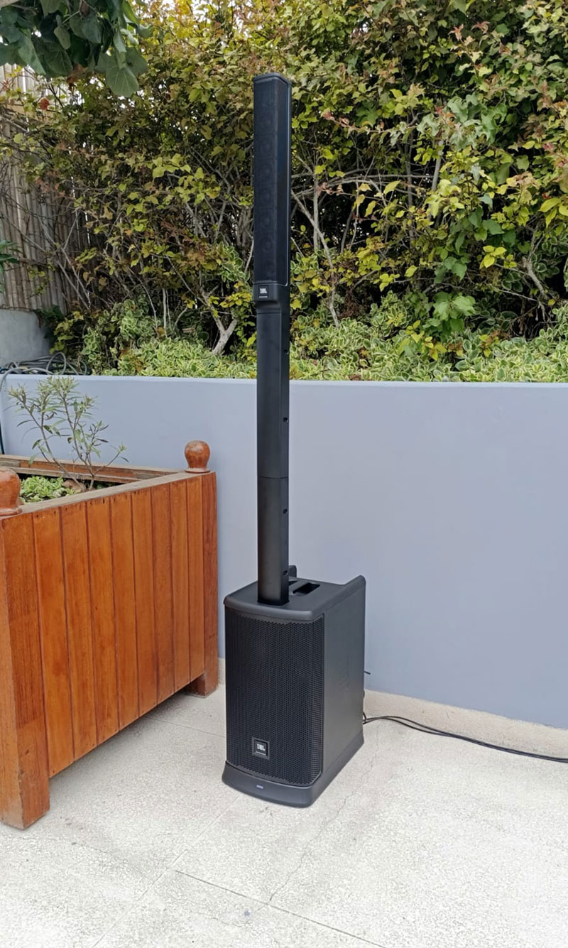 Alquiler de parlantes JBL de columna en Lima